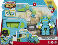 Transformers Rescue Bots Academy - Rescue Trailer - Command Centre Hoist