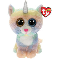 TY   Heather Cat with Horn - Beanie Boo - Medium